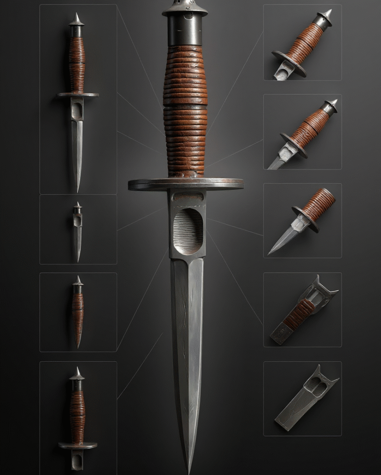 V42 V-42 Stiletto | WWII Combat Knife – Rare Blades for Collectors ...